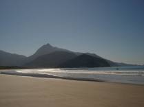 Praia na Ilha do Cardoso - SP